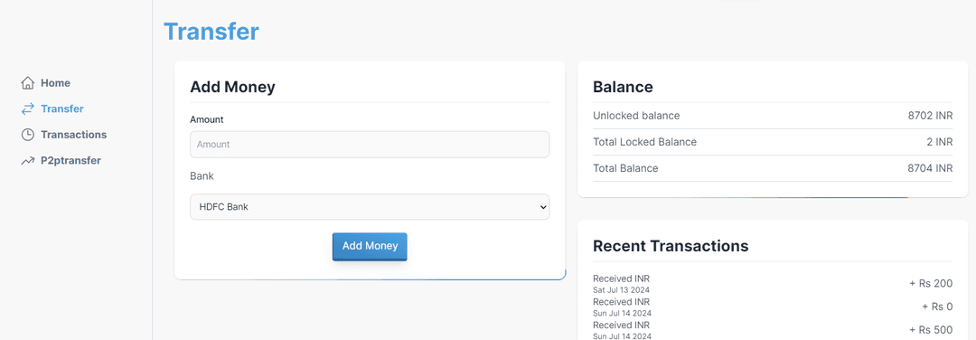 PayPal clone